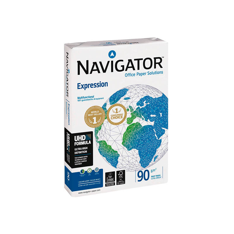PAQUETE 500h PAPEL NAVIGATOR EXPRESSION A4 90gr PAQUETE 500h PAPEL NAVIGATOR EXPRESSION A4 90gr