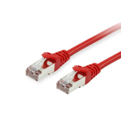 606500 CABLE DE RED ROJO 0,15 M CAT6A S/FTP (S-STP)