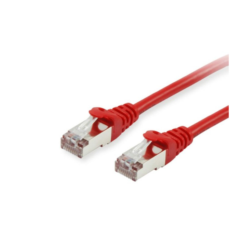 606500 CABLE DE RED ROJO 0,15 M CAT6A S/FTP (S-STP)