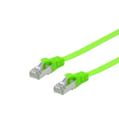 607647 CABLE DE RED VERDE 0,5 M CAT6A U/FTP (STP)