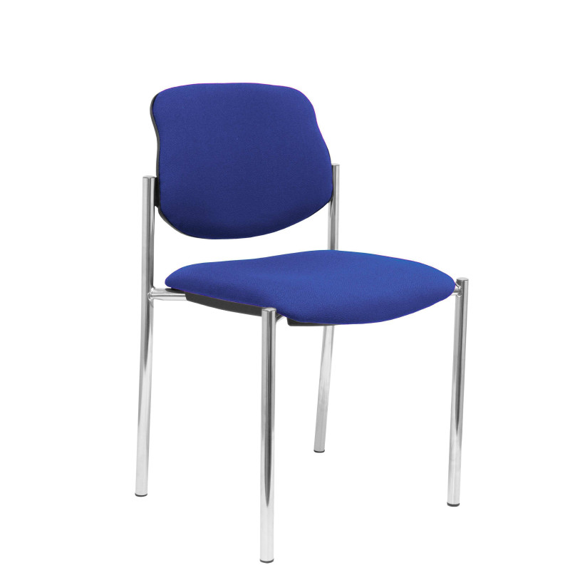 SILLA CONFIDENTE STYL SIN BRAZOS ESTRUCTURA CROMADA