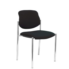 SILLA CONFIDENTE STYL SIN BRAZOS ESTRUCTURA CROMADA