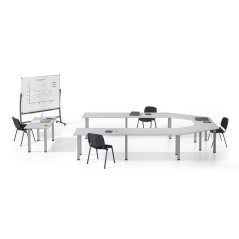 MESA ROCADA MODULAR RECTANGULAR 140x70cm