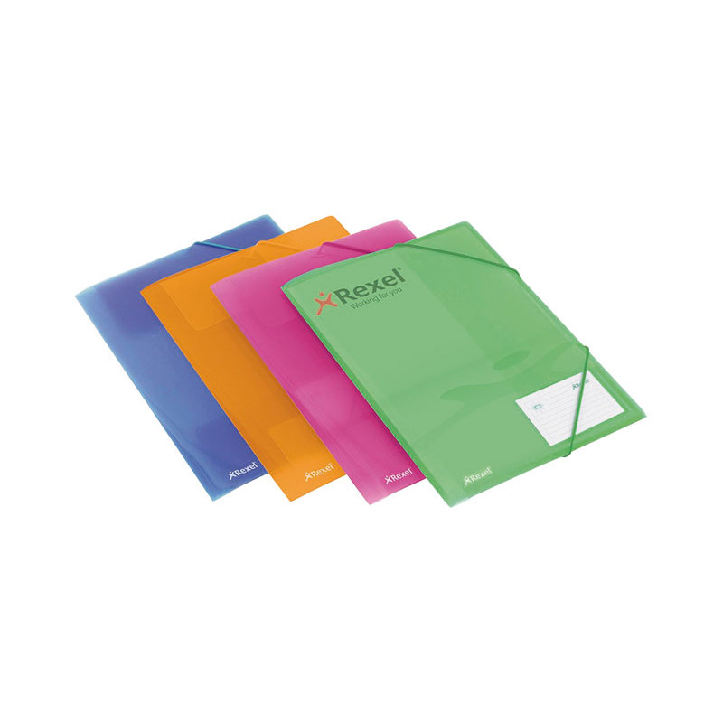 PACK 4 CARPETAS REXEL ICE PACK 4 CARPETAS REXEL ICE