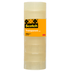 PACK 8 ROLLOS CINTA ADHESIVA SCOTCH 508 19mm x 33m