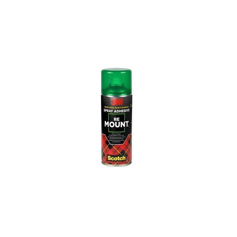 ADHESIVO 3M SPRAY REMOUNT 400ml ADHESIVO 3M SPRAY REMOUNT 400ml