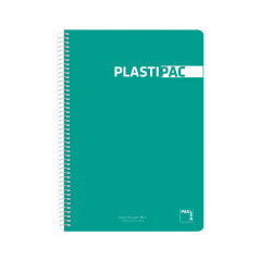 CUADERNO PACSA PLASTIPAC 4º 3x3 CON MARGEN 80h