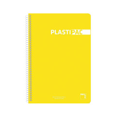 CUADERNO PACSA PLASTIPAC 4º 3x3 CON MARGEN 80h
