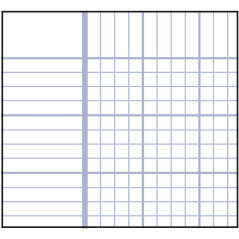 CUADERNO PACSA BASIC Fº 2x2x16 CON MÁRGEN