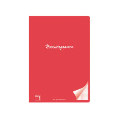 LIBRETA GRAPADA PACSA NOVENTAGRAMOS 48h A5 HORIZONTAL CON MARGEN