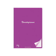 LIBRETA GRAPADA PACSA NOVENTAGRAMOS 48h A4 4x4 CON MARGEN