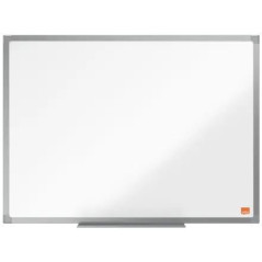 PIZARRA BLANCA NOBO ESSENCE 150x120cm ACERO VITRIFICADO