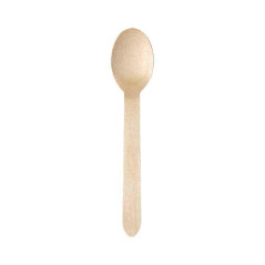 BOLSA 50 CUCHARAS DE MADERA NUPIK 16cm