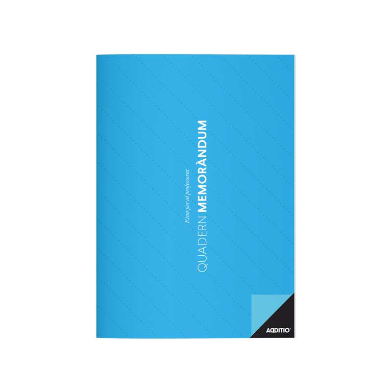 CUADERNO MEMORÁNDUM ADDITIO CATALÁN CUADERNO MEMORÁNDUM ADDITIO CATALÁN