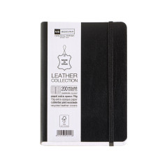 CUADERNO MIQUEL RIUS NOTEBOOK FLEXIBLE PIEL 4º SIN ÍNDICE 200h 5x5