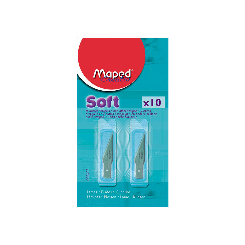BLÍSTER 10 CUCHILLAS MAPED PARA ESCALPELO BLÍSTER 10 CUCHILLAS MAPED PARA ESCALPELO