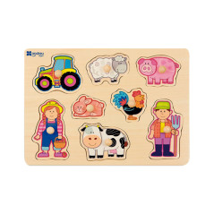 PUZZLE 8 PIEZAS ANDREU TOYS: FARM
