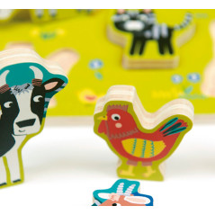 PUZZLE 7 PIEZAS ANDREU TOYS: FARM