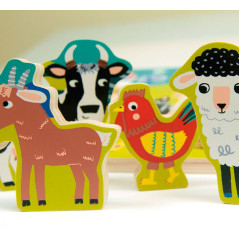 PUZZLE 7 PIEZAS ANDREU TOYS: FARM