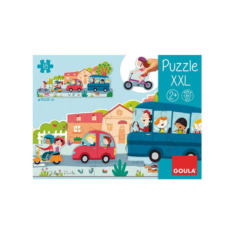 PUZZLE XXL GOULA "VEHÍCULOS" PUZZLE XXL GOULA "VEHÍCULOS"