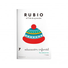 PACK 10 CUADERNOS RUBIO EDUCACIÓN INFANTIL PR7