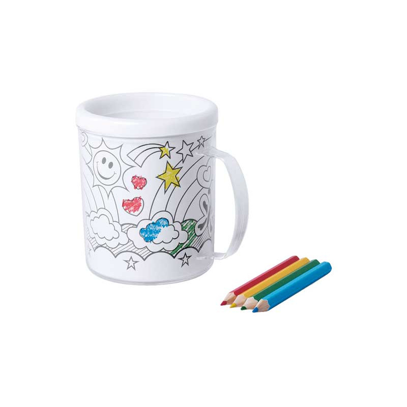 TAZA FEISENT + COLORES 320ml