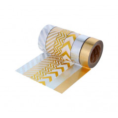 SET 6 CINTAS WASHI TAPE INNSPIRO SERIE METAL