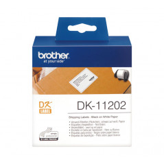 ROLLO 300 ETIQUETAS BROTHER DK11202 62 x 100 mm