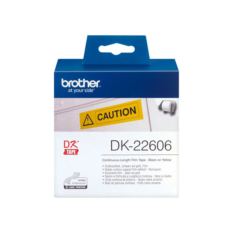 CINTA CONTINUA BROTHER DK22606 62mm PELÍCULA PLÁSTICA