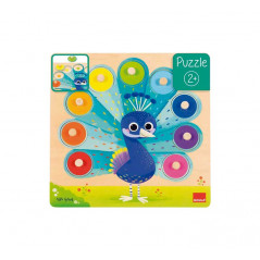 PUZZLE GOULA "PAVO REAL"