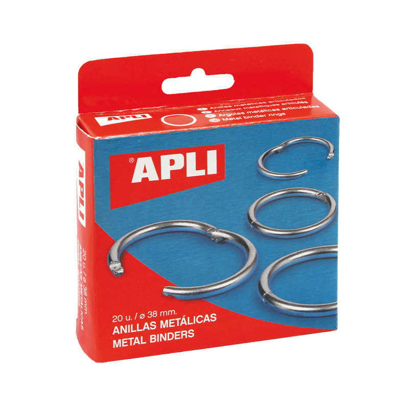 CAJA 20 ANILLAS APLI Ø 25mm CAJA 20 ANILLAS APLI Ø 25mm