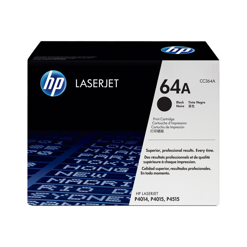 CARTUCHO DE TÓNER ORIGINAL LASERJET HP 64A