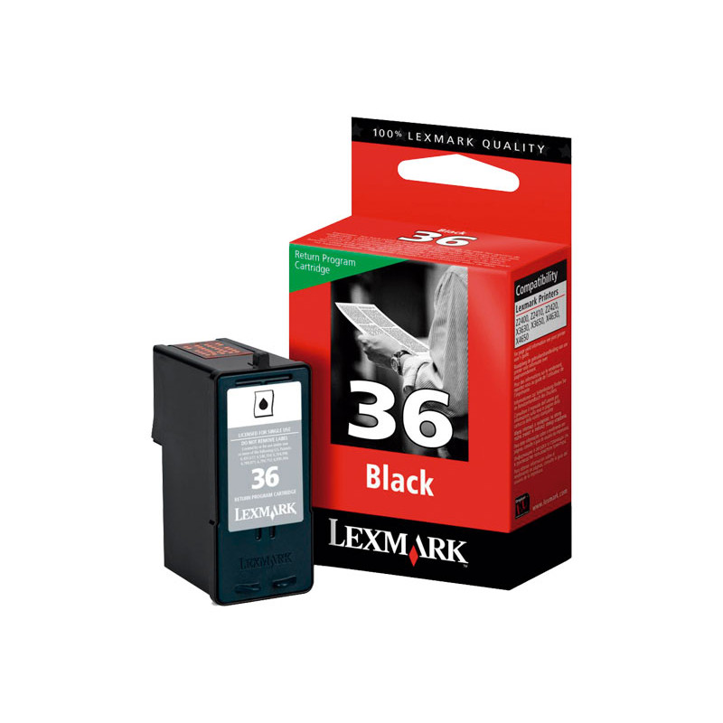 INKJET ORIGINAL LEXMARK Nº36A INKJET ORIGINAL LEXMARK Nº36A