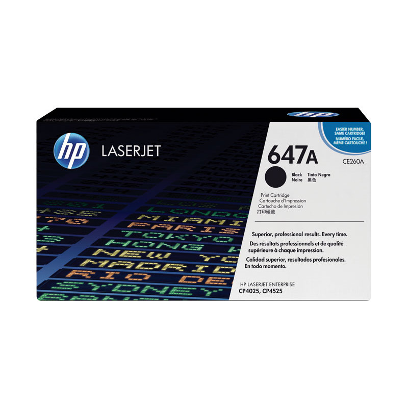 CARTUCHO DE TÓNER ORIGINAL LASERJET HP 647A