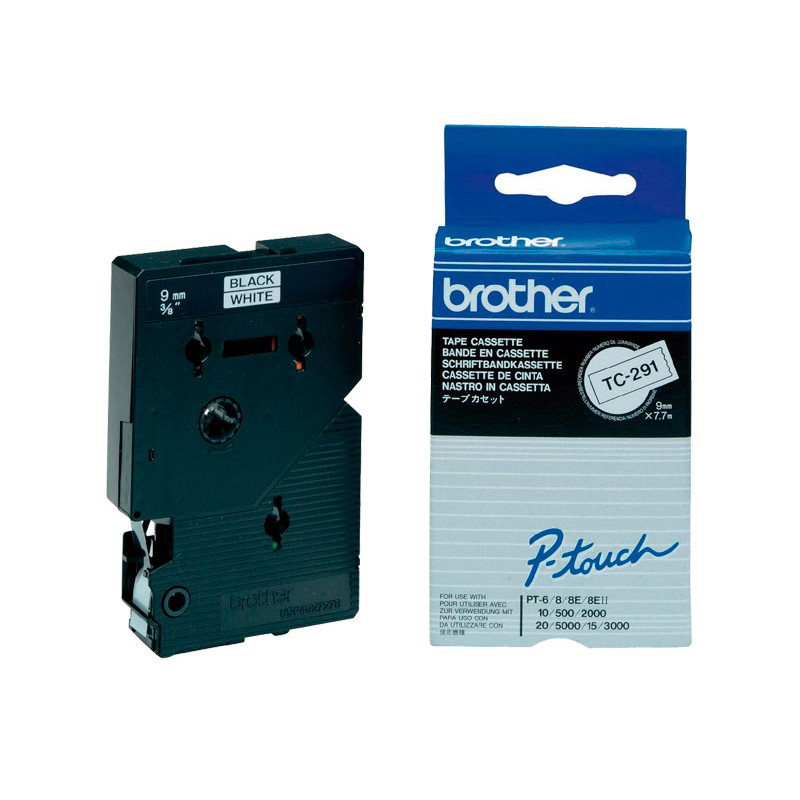 CINTA BROTHER LAMINADA TC-291 9mmx7,7m