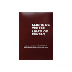 LIBRO DE VISITAS MIQUEL RIUS BILINGÜE