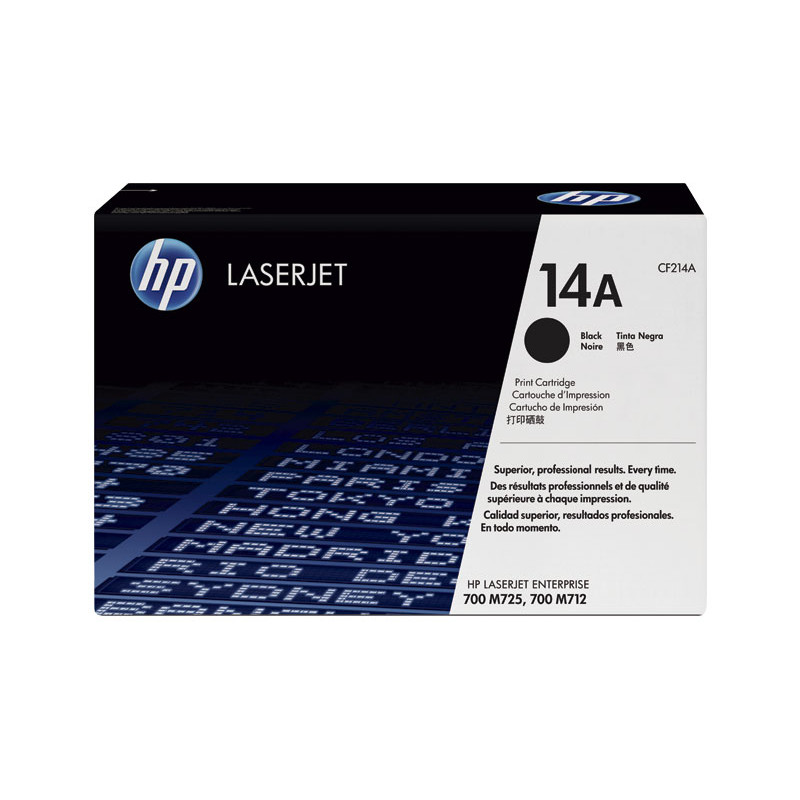 CARTUCHO DE TÓNER ORIGINAL LASERJET HP 14A