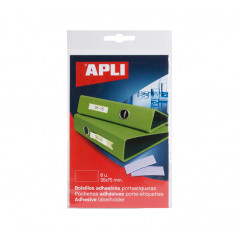 PACK 8 BOLSILLOS AUTOADHESIVOS APLI 35x75