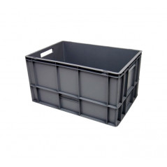 Cajas de almacenamiento apilables con tapa - 60x40x34cm - Estándar