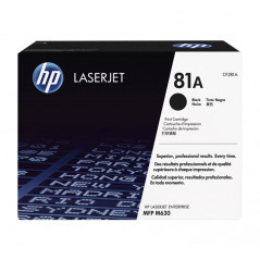 CARTUCHO DE TÓNER ORIGINAL LASERJET HP 81A