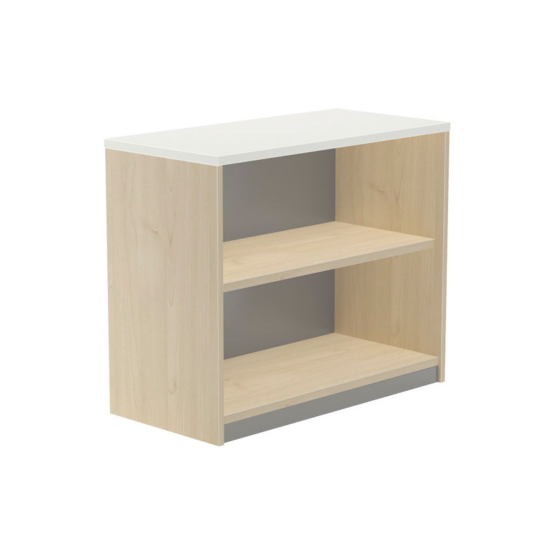 ARMARIO LIBRERÍA ROCADA SERIE STORE  HAYA - BLANCO 78x90cm