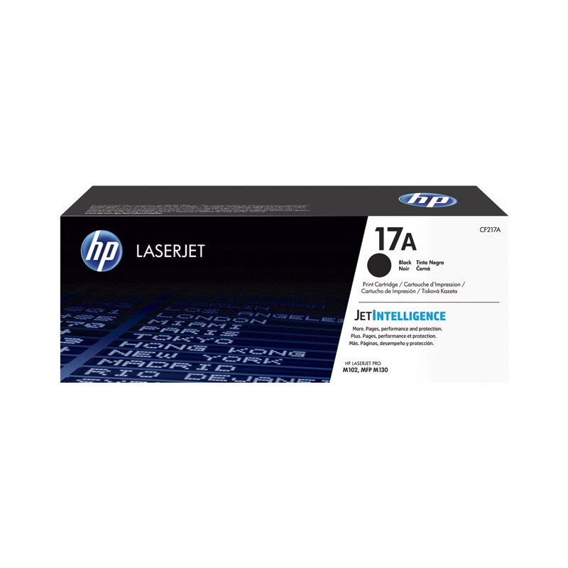 CARTUCHO DE TÓNER ORIGINAL LASERJET HP 17A