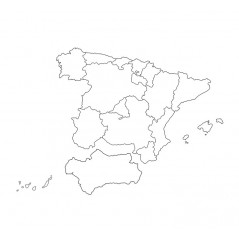 MAPA DE ESPAÑA GIGANTE NIEFENVER