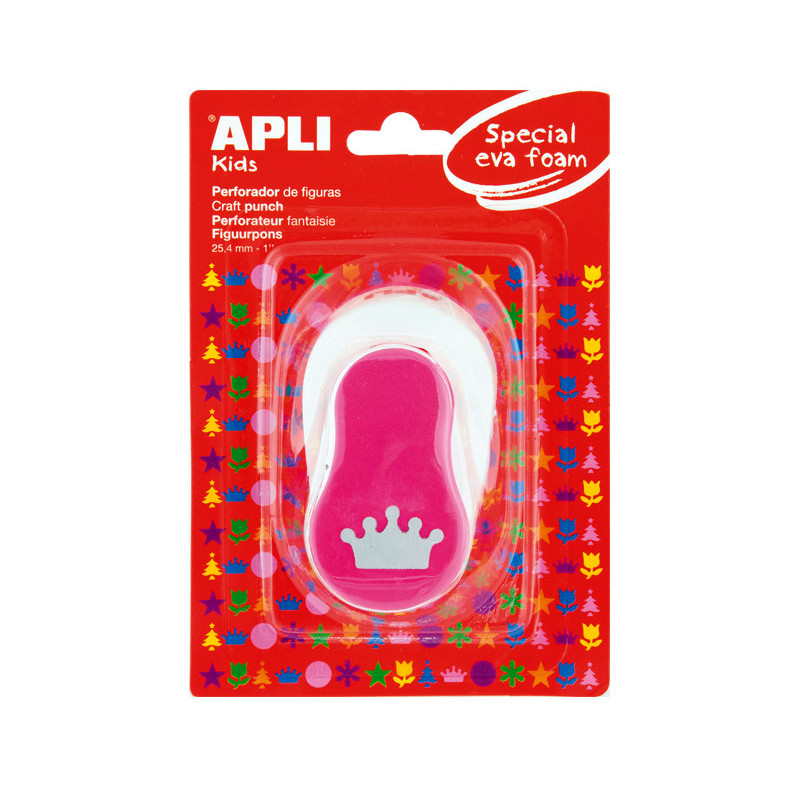 TALADRO CREATIVO APLI KIDS FIGURA CORONA