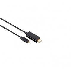 CABLE ADAPTADOR HAMA USB-C A HDMI 1,5m