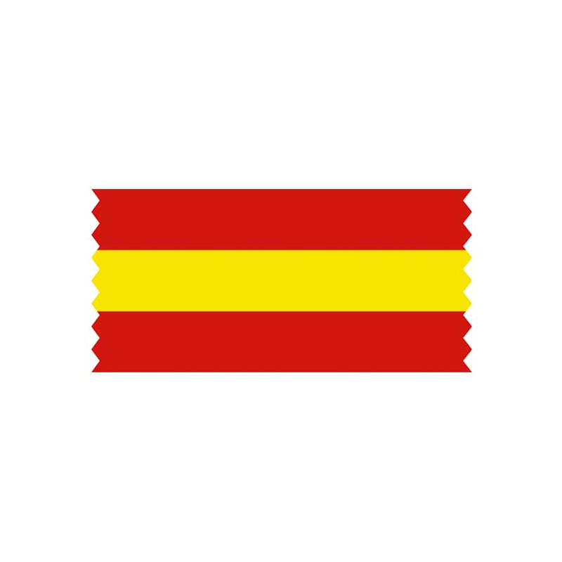 Cinta Bandera España azul. Rollo 25m. La Tienda de España