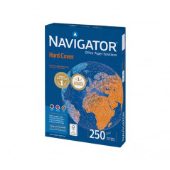 PAQUETE 125h PAPEL NAVIGATOR "HARD COVER" A4 250gr