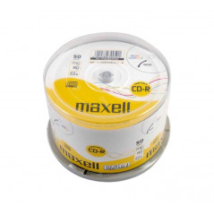 BOBINA 50U CD-R MAXELL 52X 700MB IMPRIMIBLE