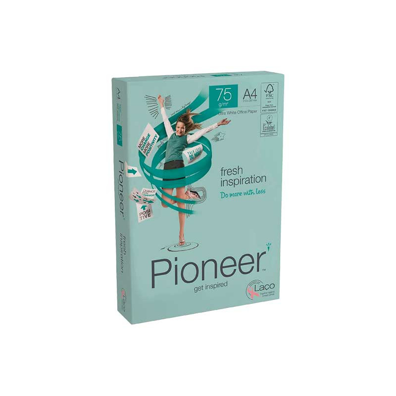 PAQUETE 500h PAPEL PIONEER FRESH INSPIRATION A4 75gr