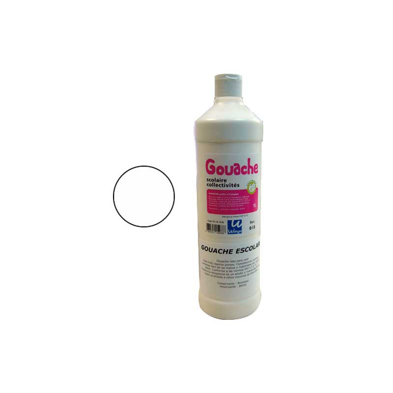 BOTELLA WINGO GOUACHE ESCOLAR 1l